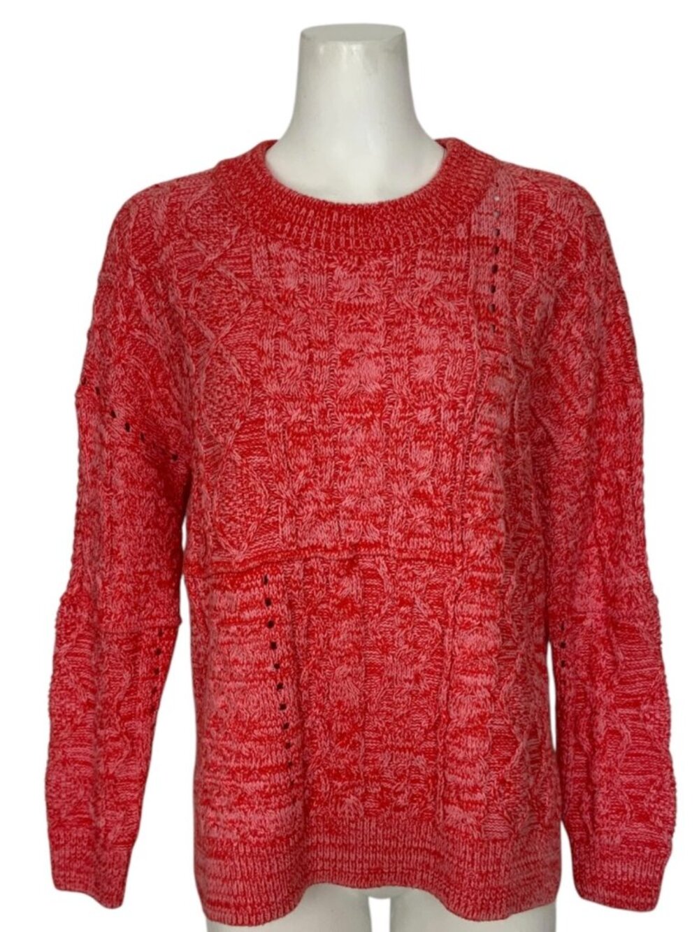 Anthropologie Pilcro Jasmine Cable Knit Tunic Sweater XS NEW